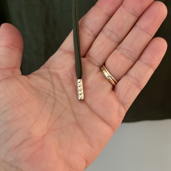 White House Black Market Soft Lace Up Tank - Picture 6 of 7